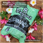 8Veggiez frozen vegetable SPINACH IMPORTED BAYAM 500g 8 Veggiez
